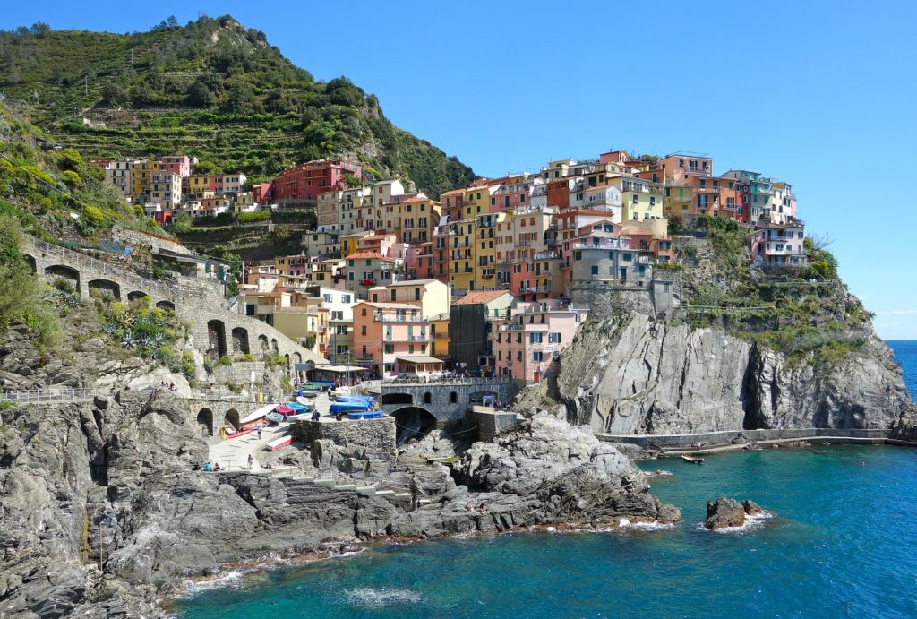 Melhores locais para um aperitivo com vista em Cinque Terre