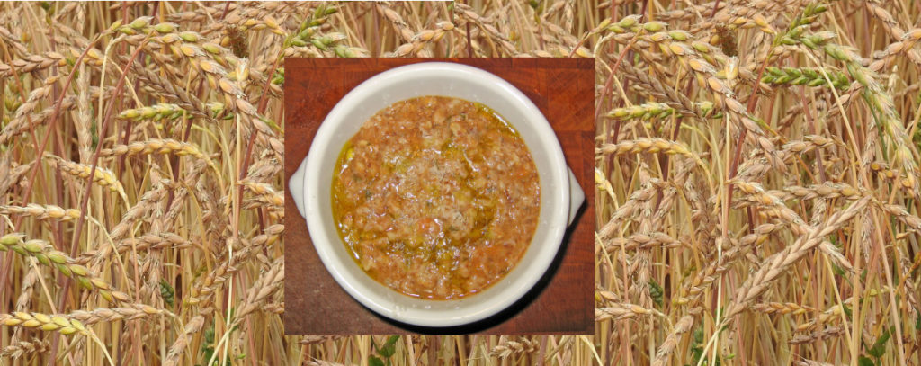 Espelta, o grão da Garfagnana e sua sopa deliciosa